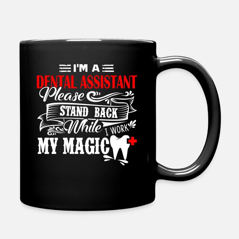 Assistant dentaire Je suis un assistant dentaire - Mug uni - noir