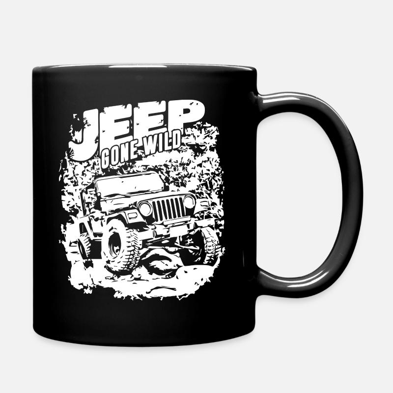 Jeep Gone Wild - Full Colour Mug - black
