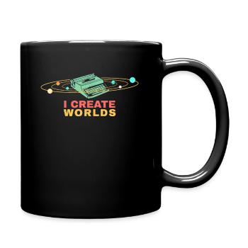 Auteur Scribe de l'espace extra-atmosphérique du système solaire - Mug uni - noir - Droite