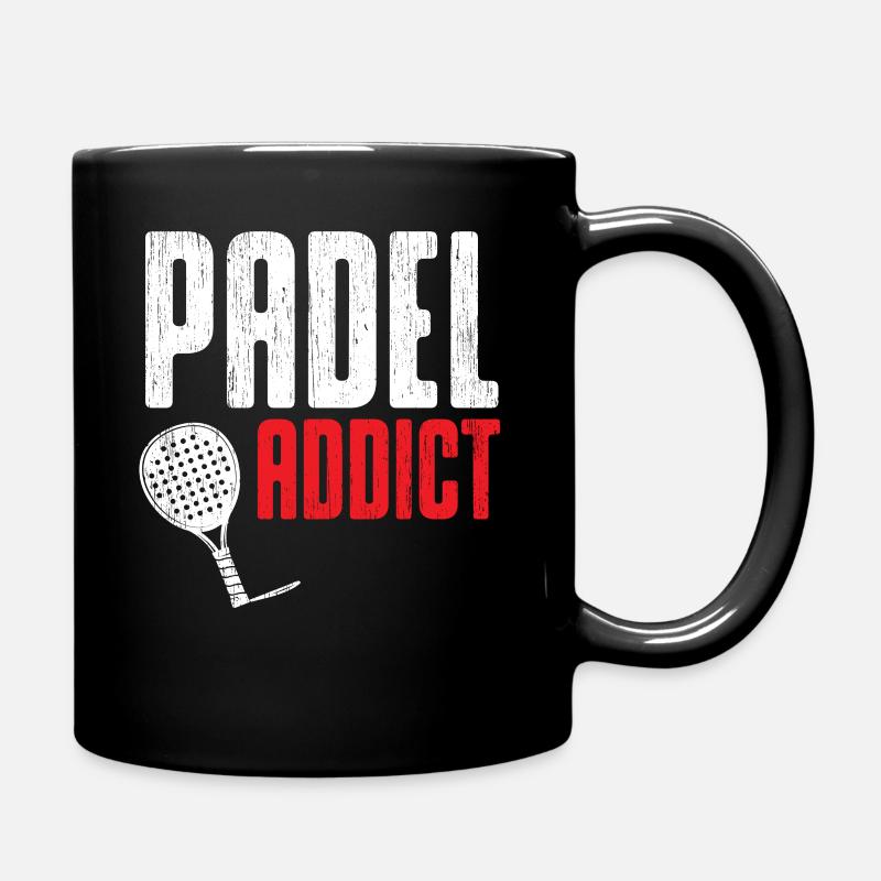 Padel Addict - Tennis de Padel - Mug uni - noir