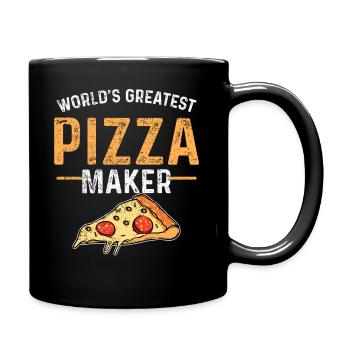 Pizza maker - Full Colour Mug - black - Right