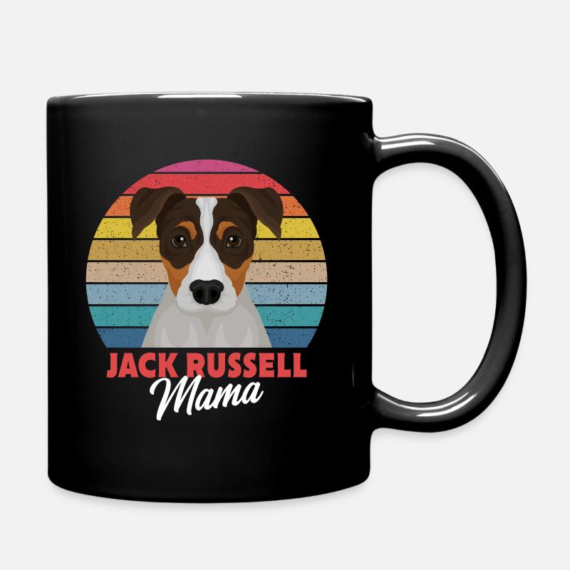 Jack Russell Mama - Jack Russell Terrier - Mug uni - noir