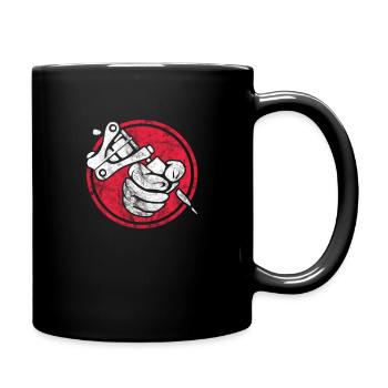 Tatouage tatouage tatouages cadeau de tatouage - Mug uni - noir - Droite