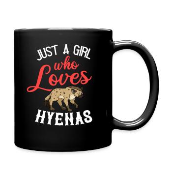 Hyène asie afrique hyènes hyène hyène hyène - Mug uni - noir - Droite