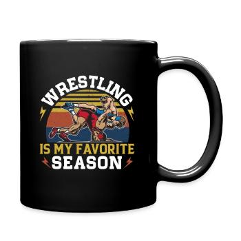 Lutte Arts Martiaux Lutte Fighter - Mug uni - noir - Droite
