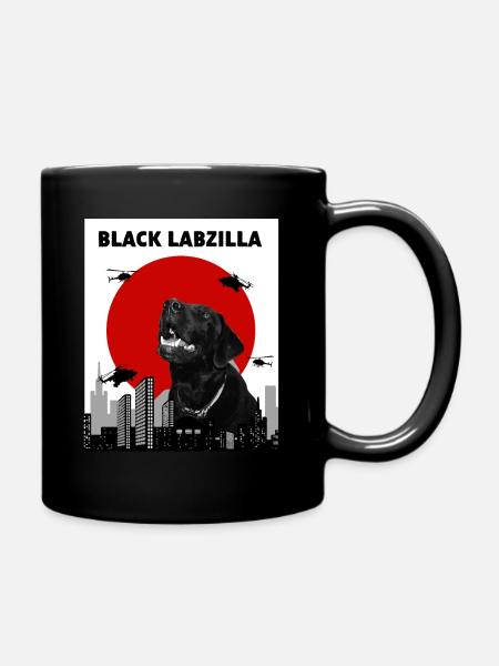 Labrador - Full Colour Mug - black