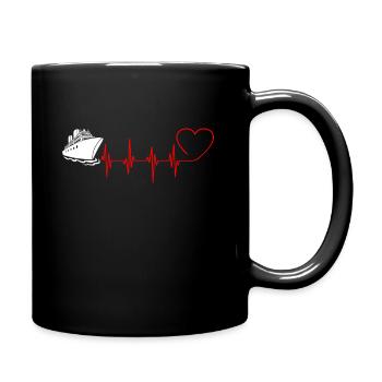 Idée cadeau de voyage de rêve de bateau de croisière - Mug uni - noir - Droite
