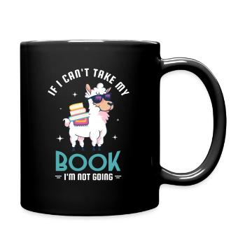 Reader Design for a Reading Fan - Full Colour Mug - black - Right