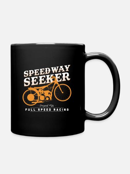 Speedway Suchender - Tasse einfarbig - Schwarz