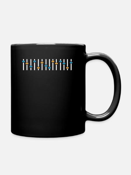 Sound engineer - Full Colour Mug - black