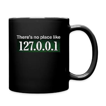Informatik Hacker Programmierer Binär PC Computer - Tasse einfarbig - Schwarz - Rechts