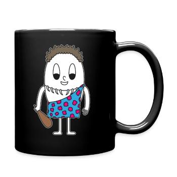 Œuf de l’âge de pierre - Mug uni - noir - Droite
