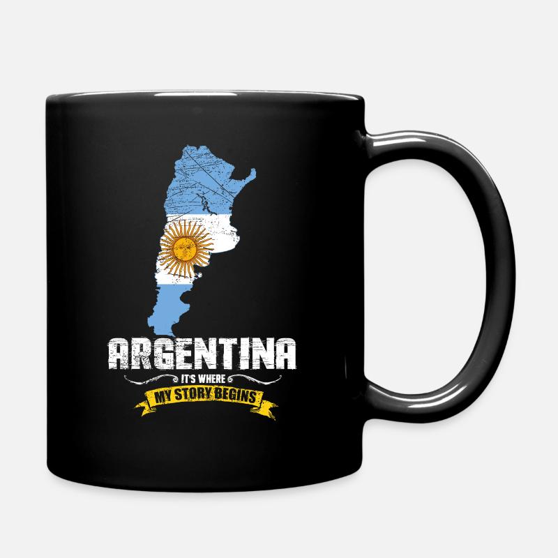 Argentine - Mug uni - noir