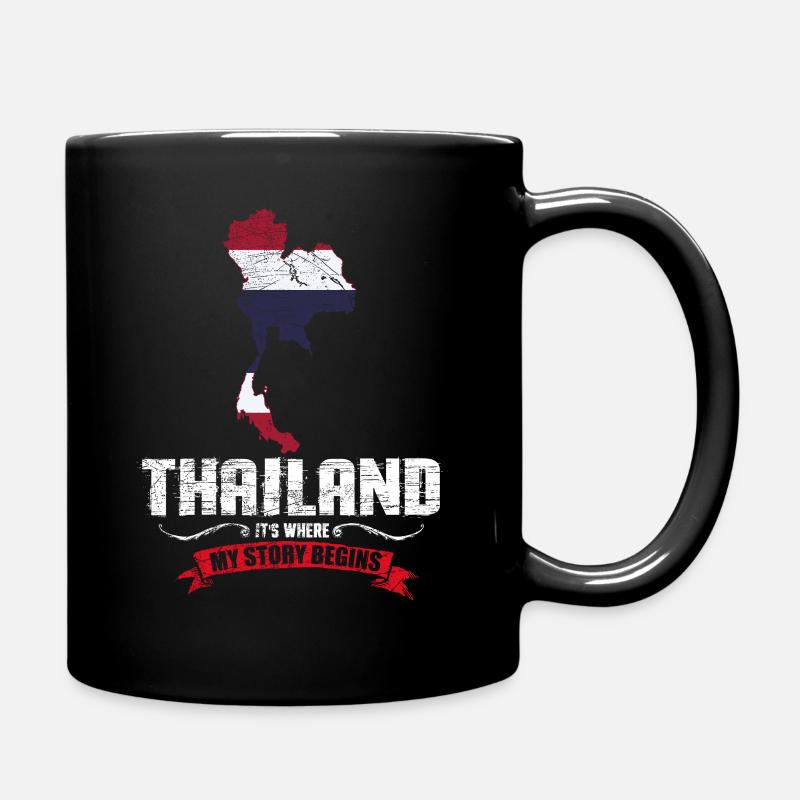 Thaïlande - Mug uni - noir