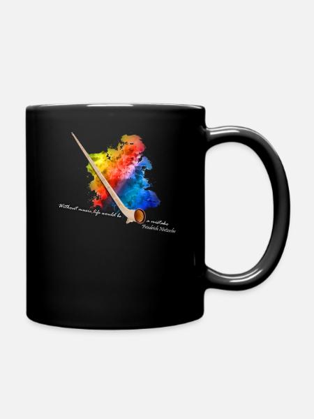 Cor des Alpes - Mug uni - noir