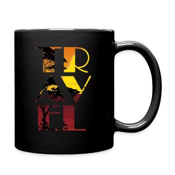 TRAVEL Vipes - Tasse einfarbig - Schwarz - Rechts