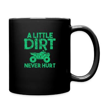 Atv quad - Full Colour Mug - black - Right