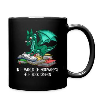 Kite - Full Colour Mug - black - Right
