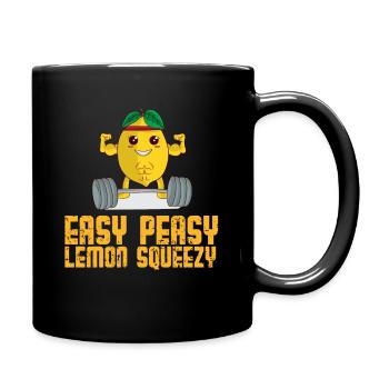 Poids de gymnastique Easy Peasy Lemon Squeezy Hometrainig - Mug uni - noir - Droite