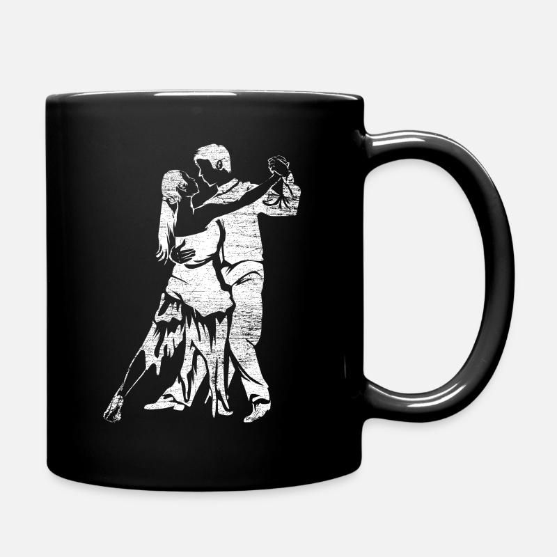 Tango-Tanz - Tasse einfarbig - Schwarz