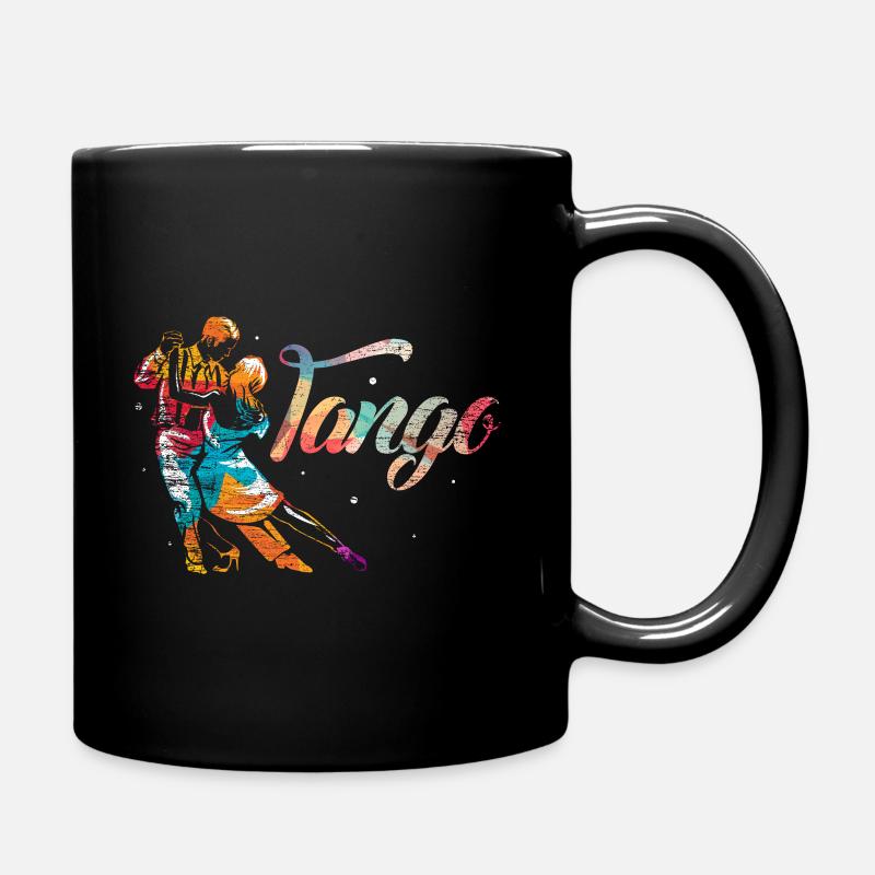 Tango-Tanz - Tasse einfarbig - Schwarz