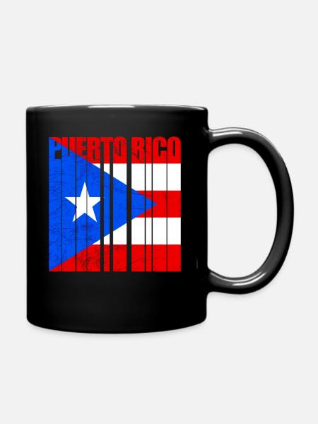 Puerto Rico - Tasse einfarbig - Schwarz