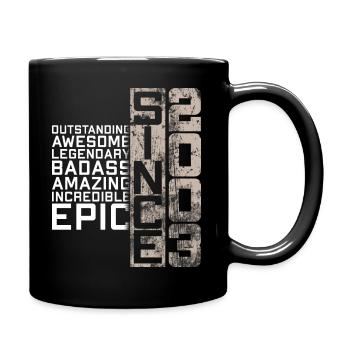 Legendary Epic Since 2003 Limited Edition 19 years - Full Colour Mug - black - Right