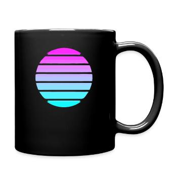 Vaporware Cyber 1970 Techno Culture - Mug uni - noir - Droite