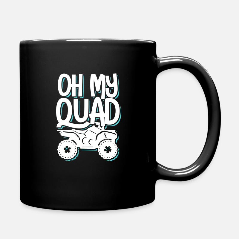 Quad - Mug uni - noir