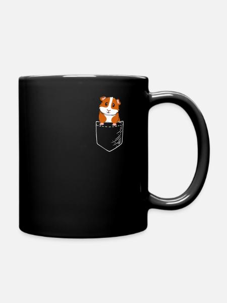 Guinea Pig - Full Colour Mug - black