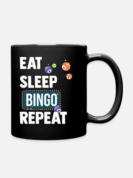 bingo - Full Colour Mug - black