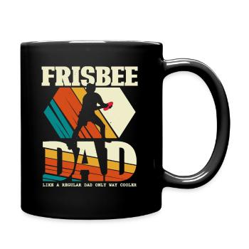 Frisbee Dad - Papa Ultimate Disc Golf - Mug uni - noir - Droite