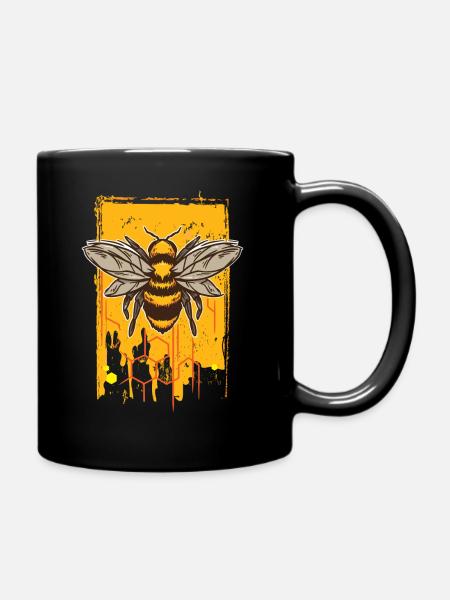 Les abeilles - Mug uni - noir