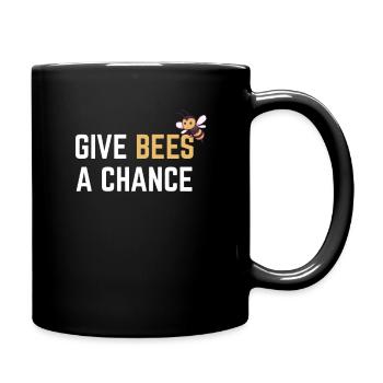 Cadeau des défenseurs des animaux pour le parrain d’abeilles - Mug uni - noir - Droite
