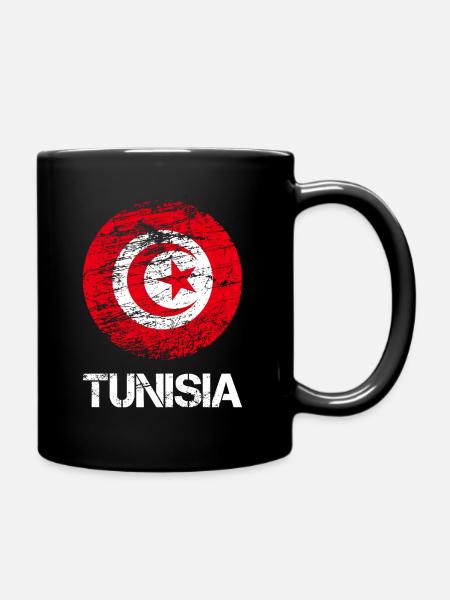 Drôle de dicton tunisien sur le cadeau de la Tunisie - Mug uni - noir