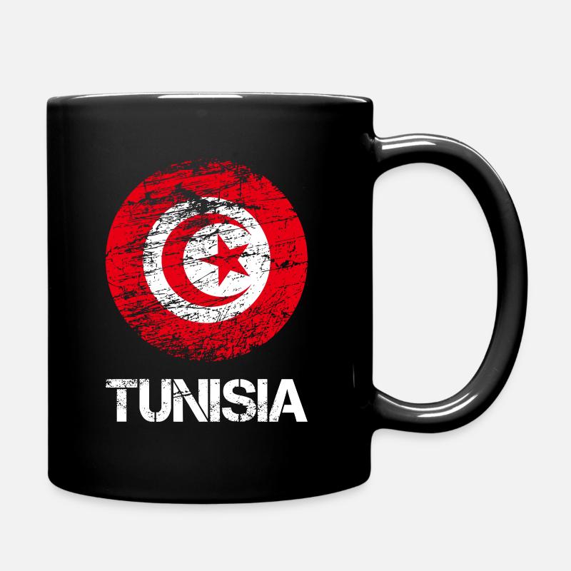 Drôle de dicton tunisien sur le cadeau de la Tunisie - Mug uni - noir