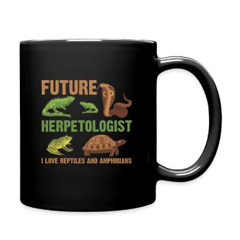 Futur herpétologue amateur de reptiles amphibiens - Mug uni - noir - Droite