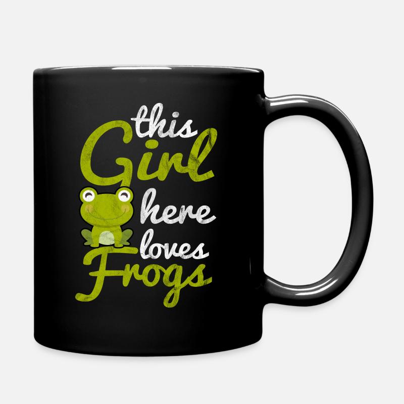 grenouille - Mug uni - noir