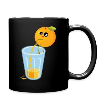 Humor funny funny humorous fun gift - Full Colour Mug - black - Right