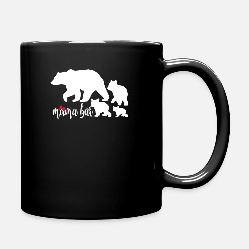 maman ours maman ours - Mug uni - noir