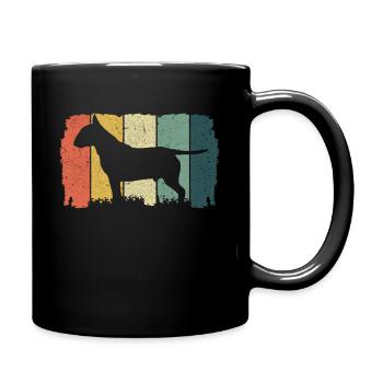 Bull Terrier | Propriétaire de chien cadeau Bull Terrier - Mug uni - noir - Droite