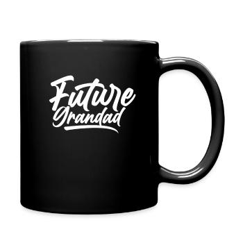 Zukünftiger Großvater Enkel Opi Opa Großpapa - Tasse einfarbig - Schwarz - Rechts