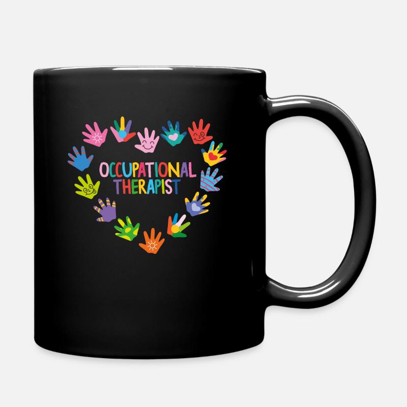 Ergotherapie Ergotherapeutin Ergotherapeut - Tasse einfarbig - Schwarz