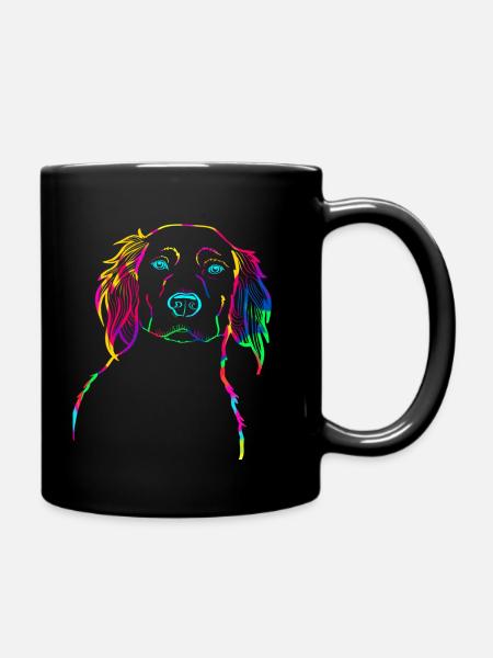 Petit Münsterländer - Mug uni - noir