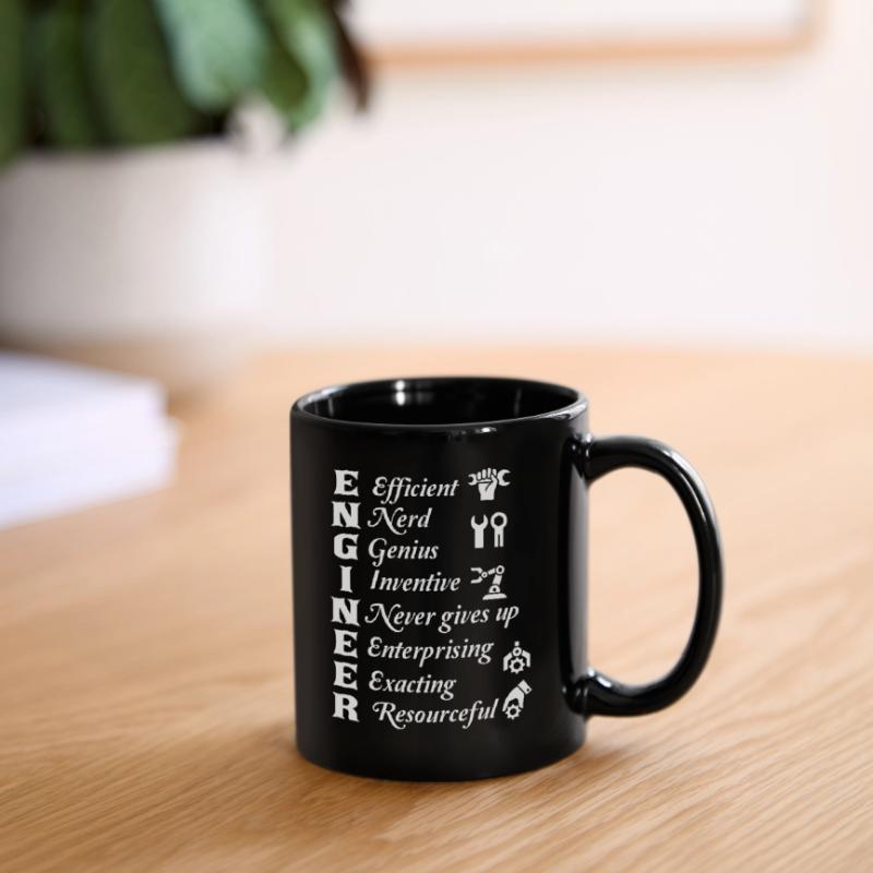 Engineer Things About Engineer Full Colour Mug