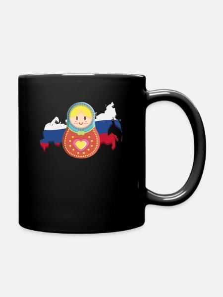 Matriochka russe Russie - Mug uni - noir