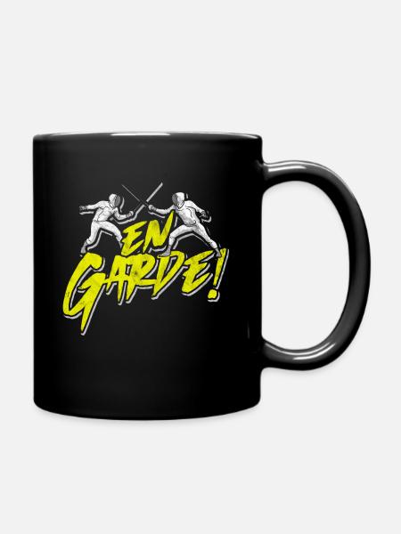 escrime - Mug uni - noir