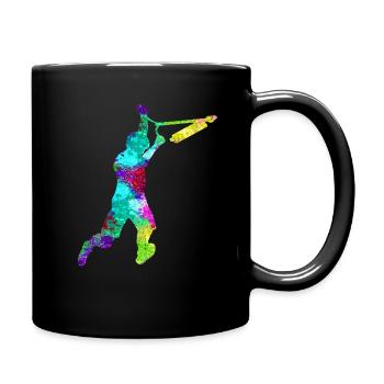Stuntscooter PopArt - Tasse einfarbig - Schwarz - Rechts