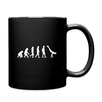 Evolution Calisthenics Devices Body Weight Exercise - Full Colour Mug - black - Right