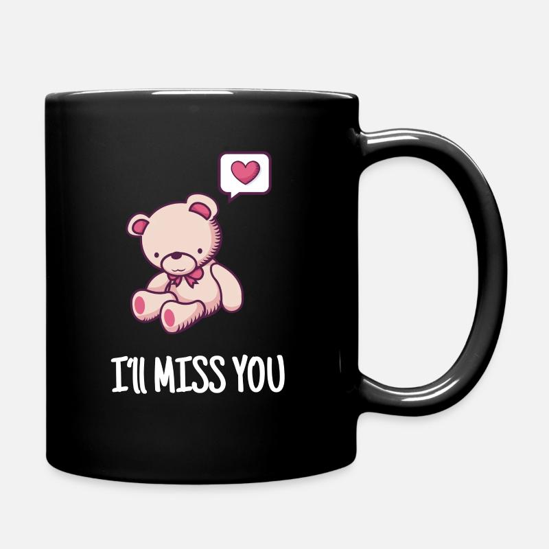 Tu me manqueras cadeau de départ - Mug uni - noir